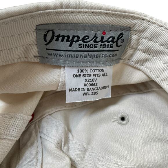 Imperial Woodstock VT Vermont Bird Logo 100% Cotton Embroidered Music Festival - Picture 6 of 12